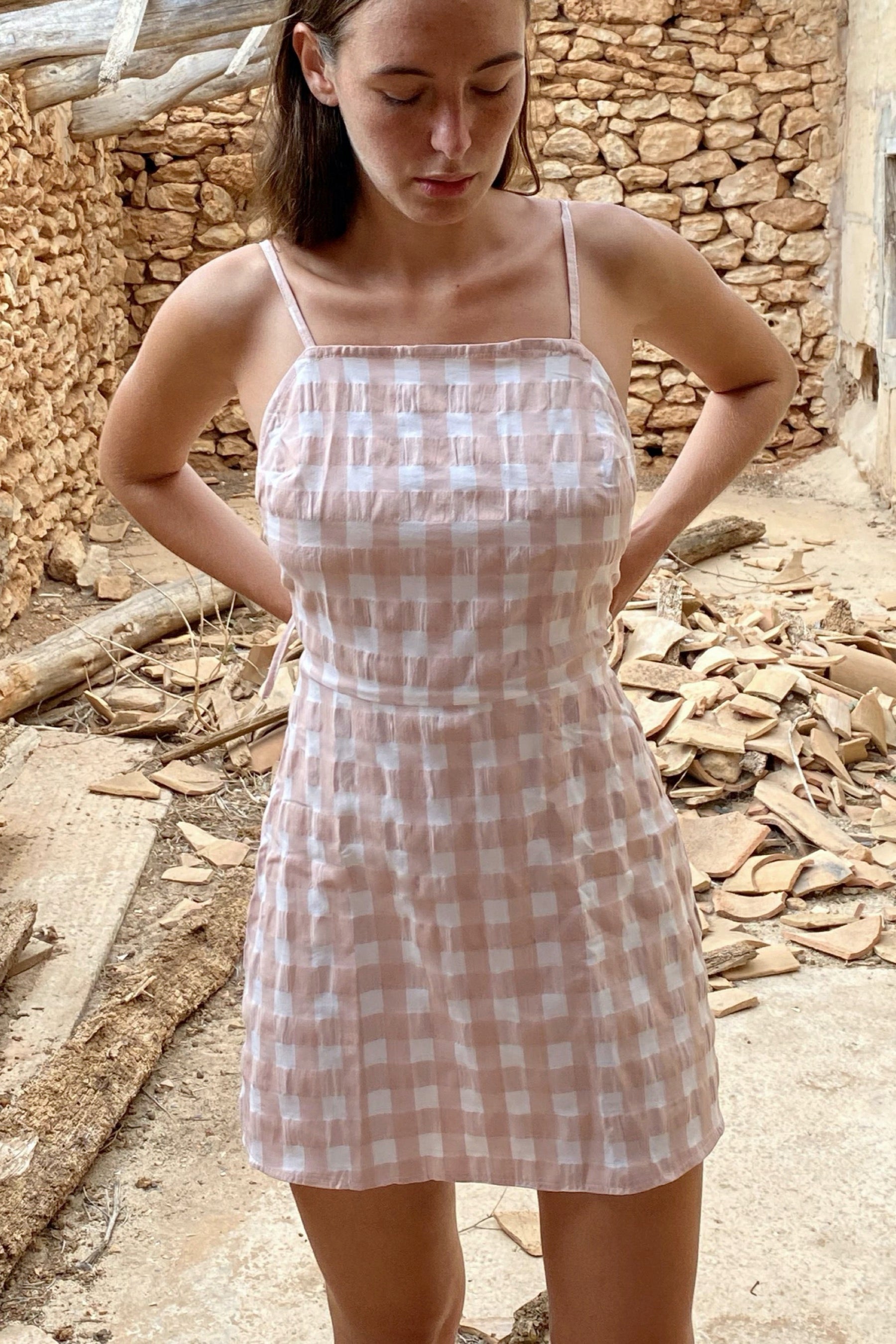 Gingham Lua Dress