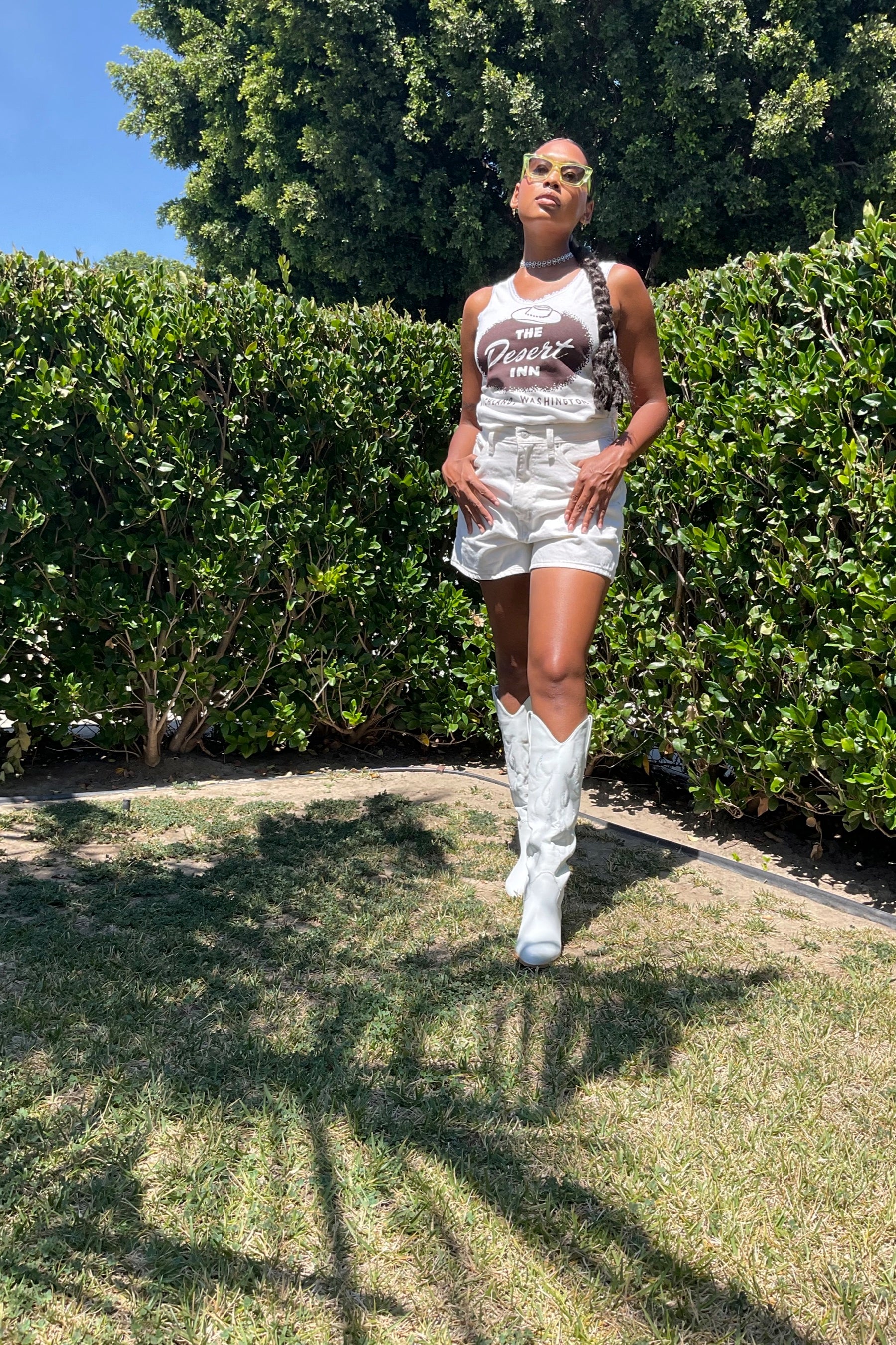 White Urson Boots