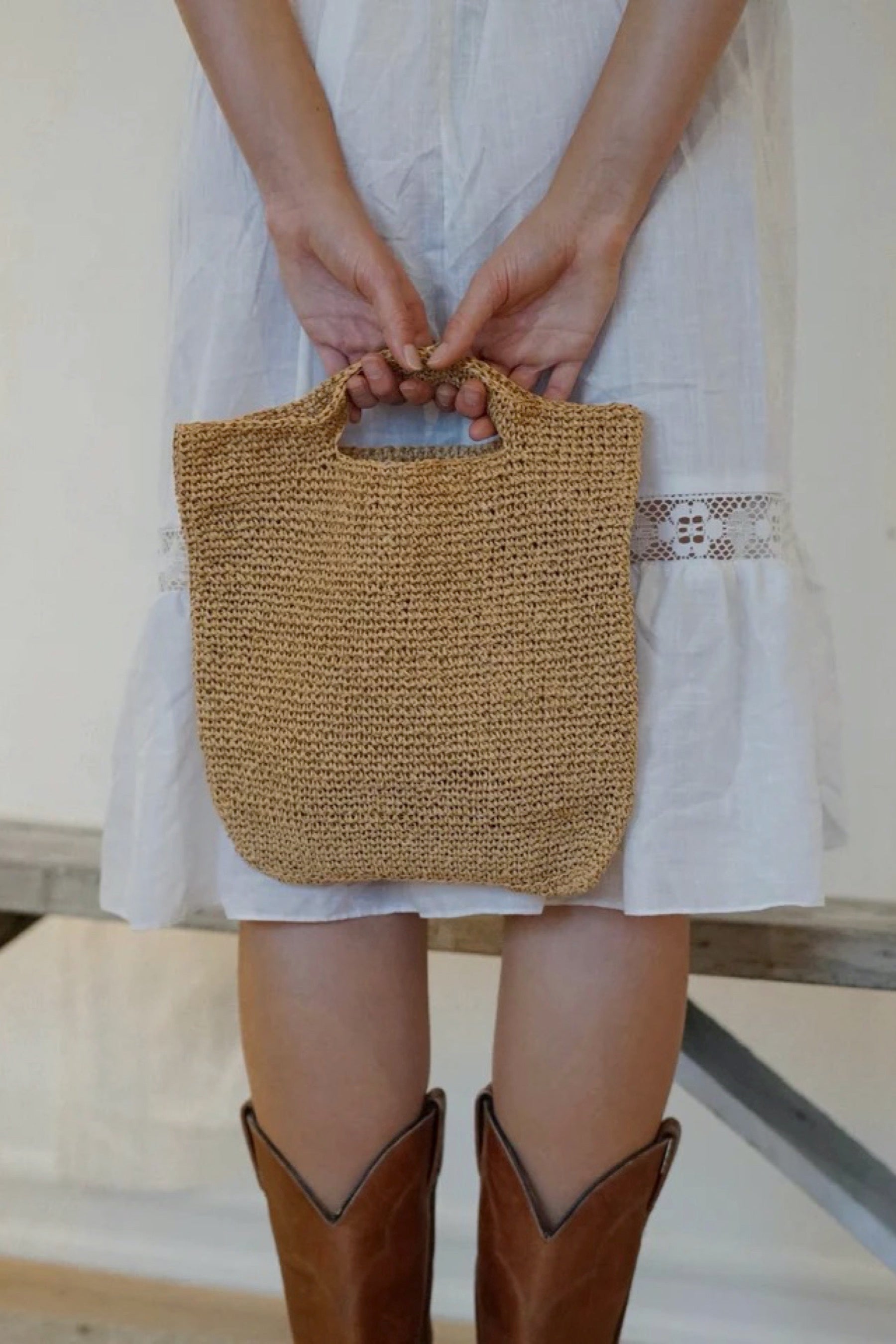 Pan De Mallorca Square Handbag