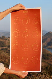 Bronze Many Moons 2021 Calendar