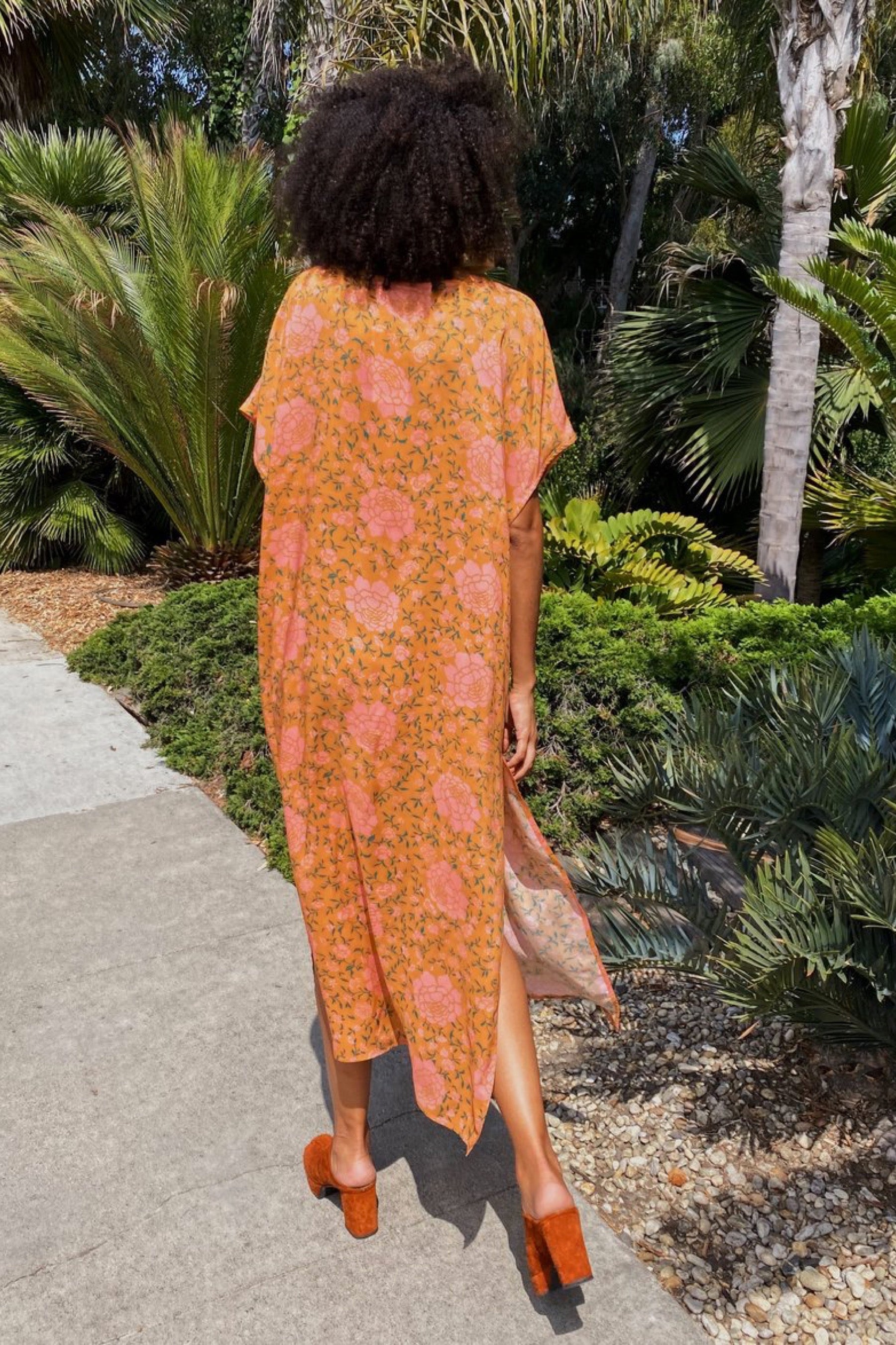 Copper Flamenco Margot Caftan