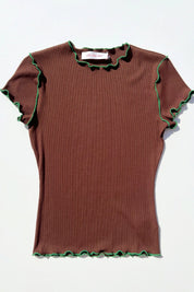 Brown + Green Ellen Tee
