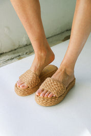 Cognac Caspia Sandal