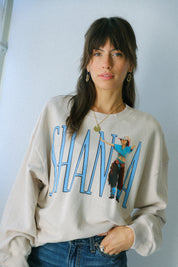 Shania Boots Been Under Oversized Crew