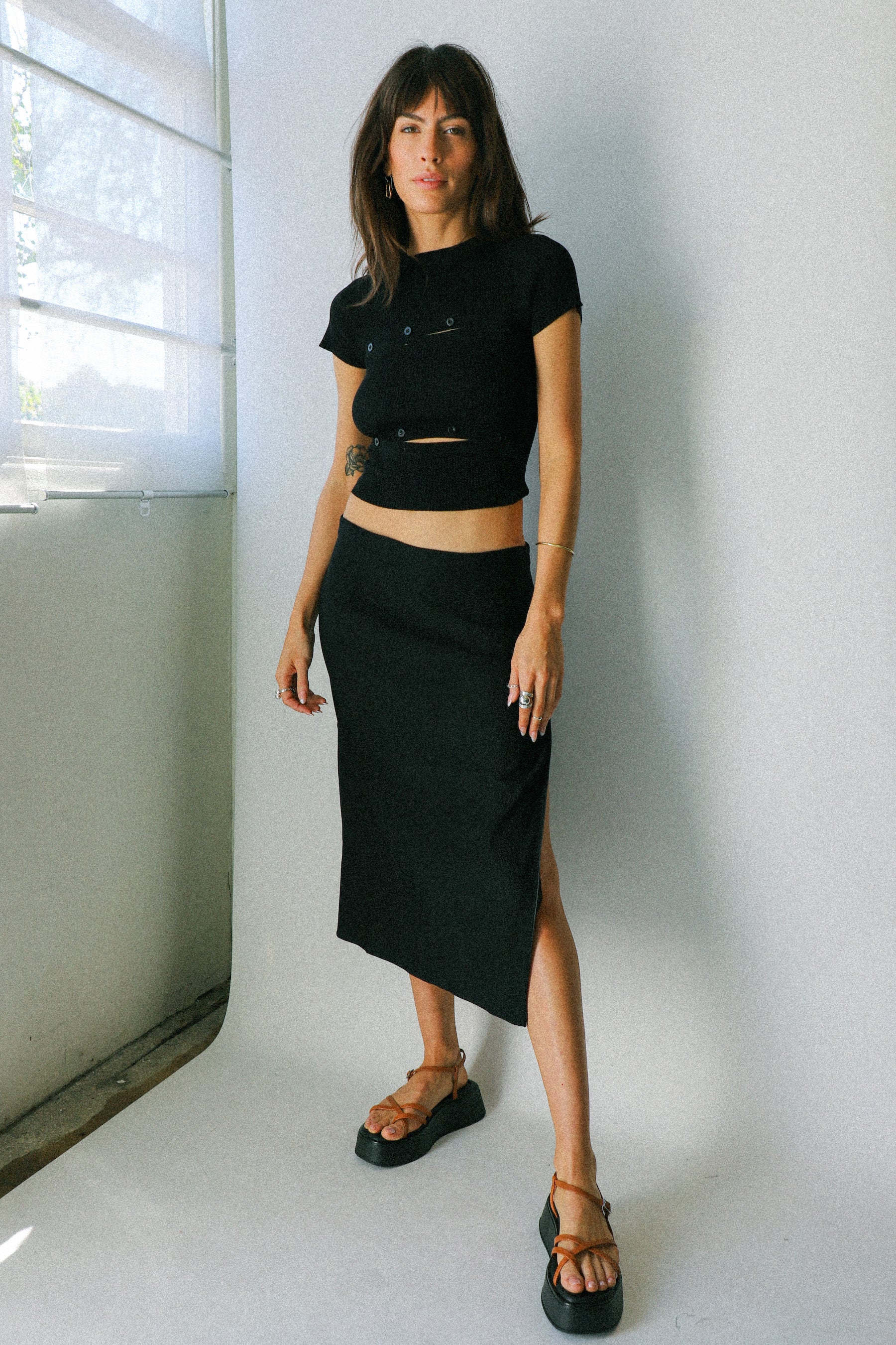 Black Olin Top