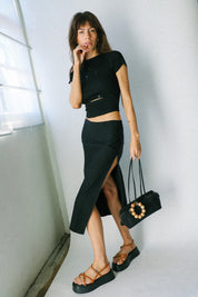 Black Olin Top