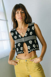 Black & White Loreza Top