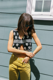 Black & White Loreza Top
