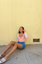 White Up Late Sandal