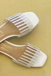 White Up Late Sandal