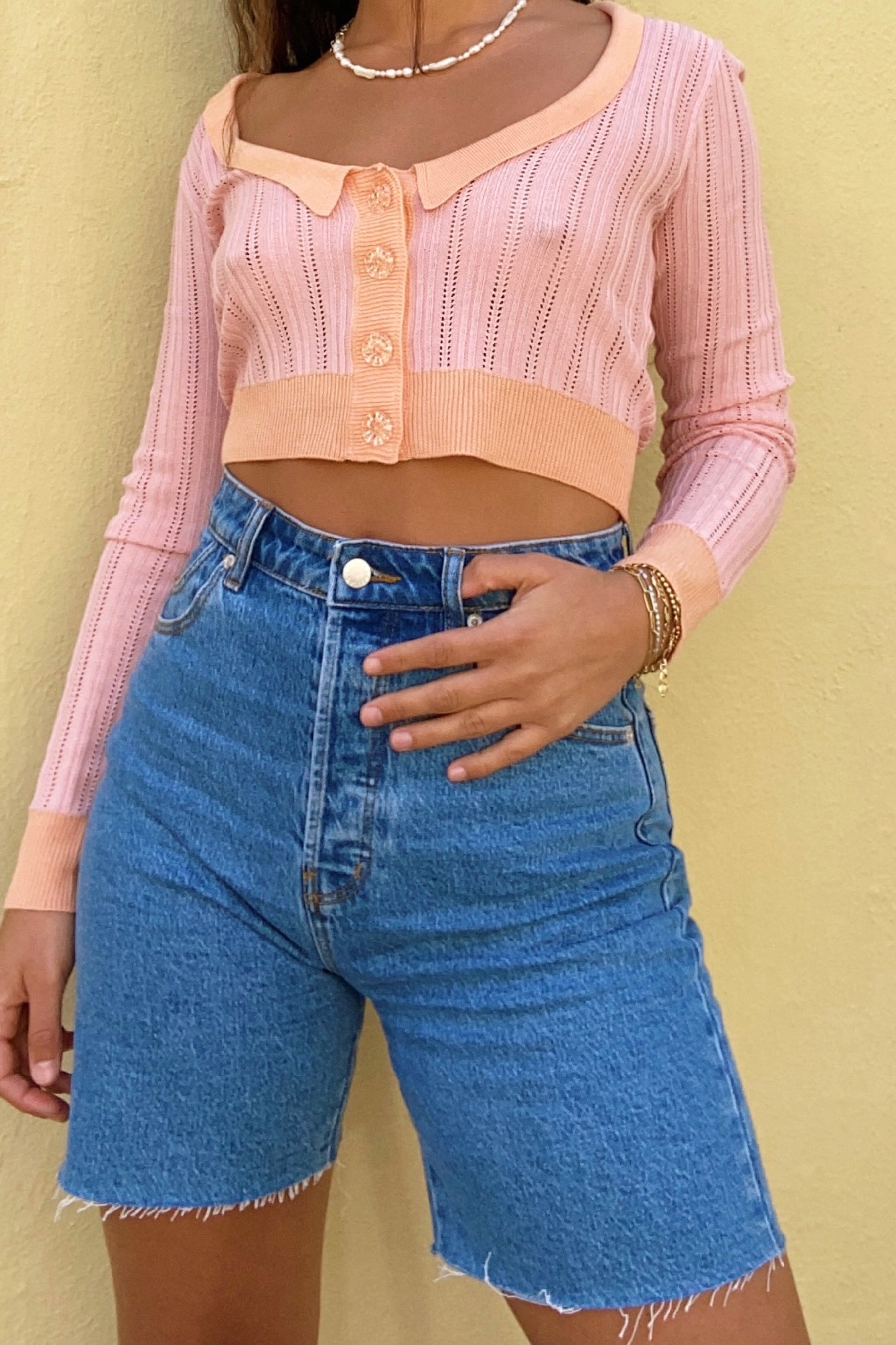 Cindy Blue Classic Cutoff