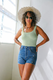 Shortcut Ribcage Short