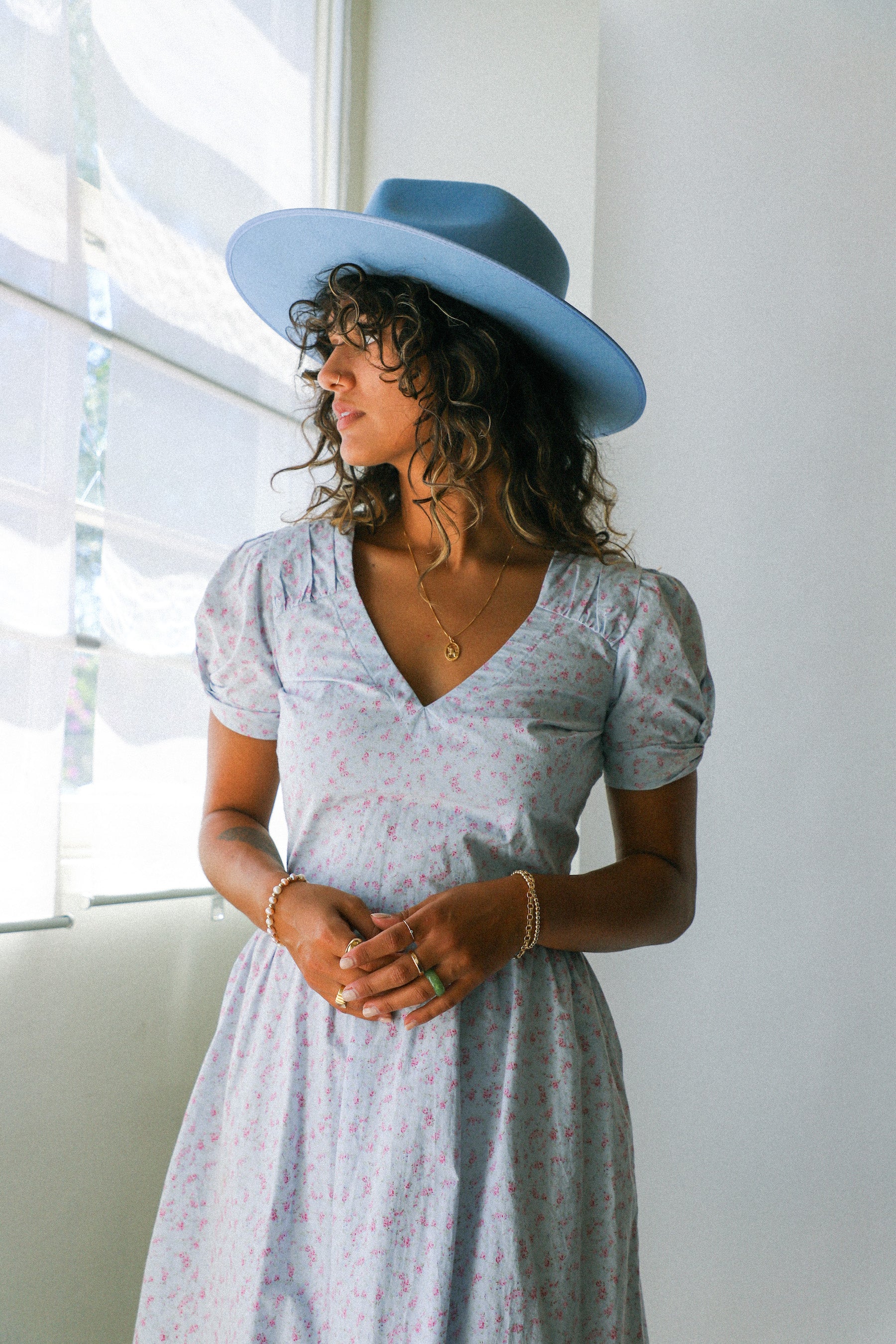 Hanna Hayes Floral Mini Dress
