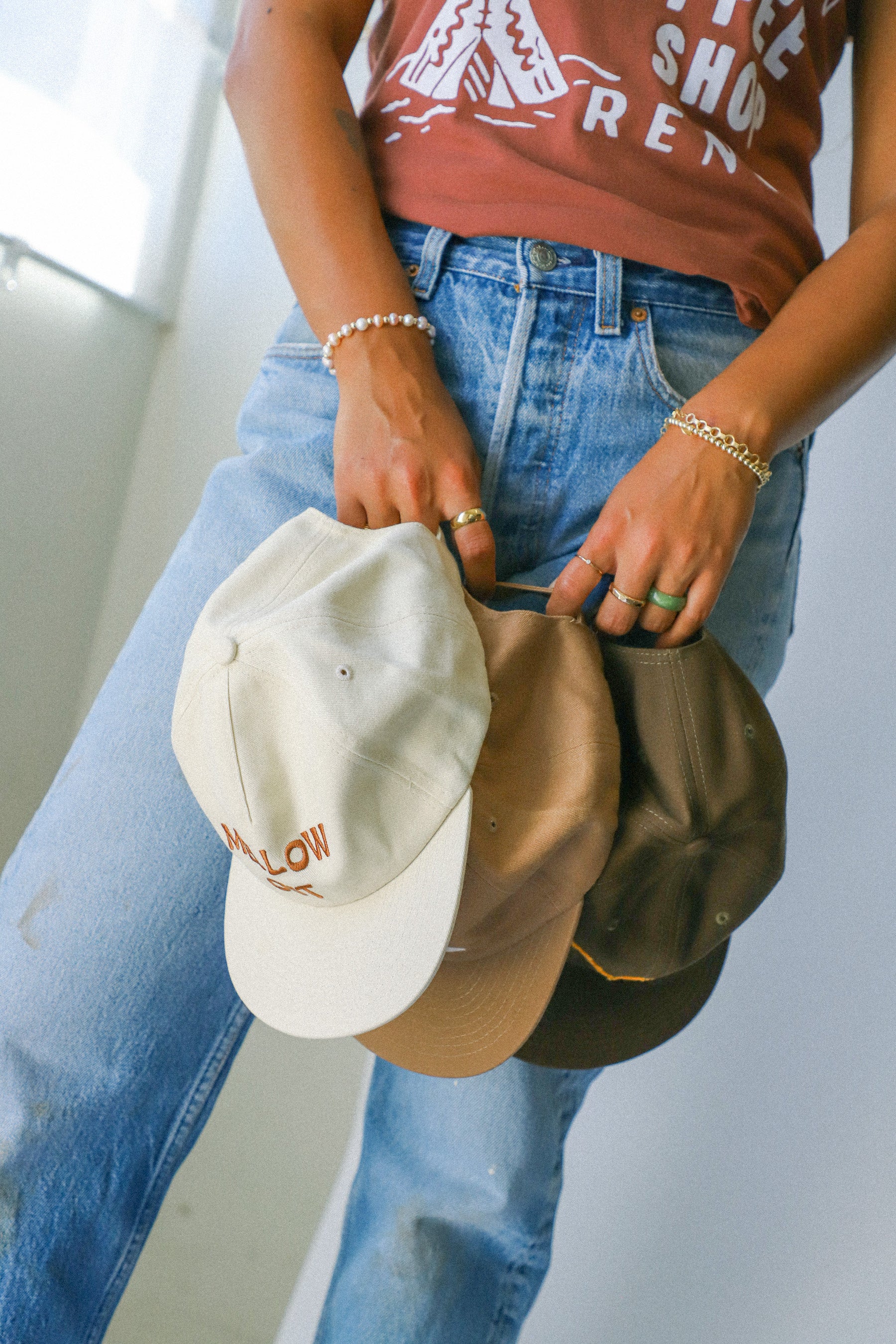 Eggshell Mellow Out Field Trip Hat