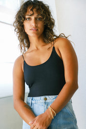 Black Offline Seamless Bodysuit