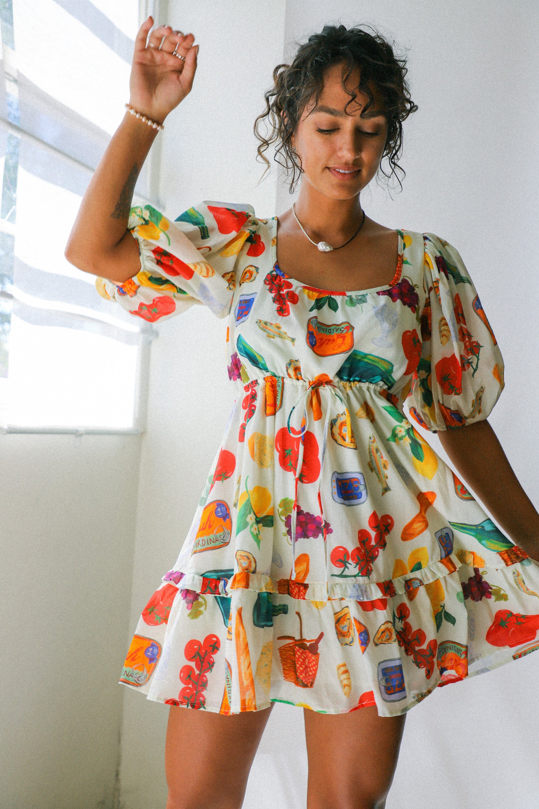 Ivory Italian Summer Leila Dress