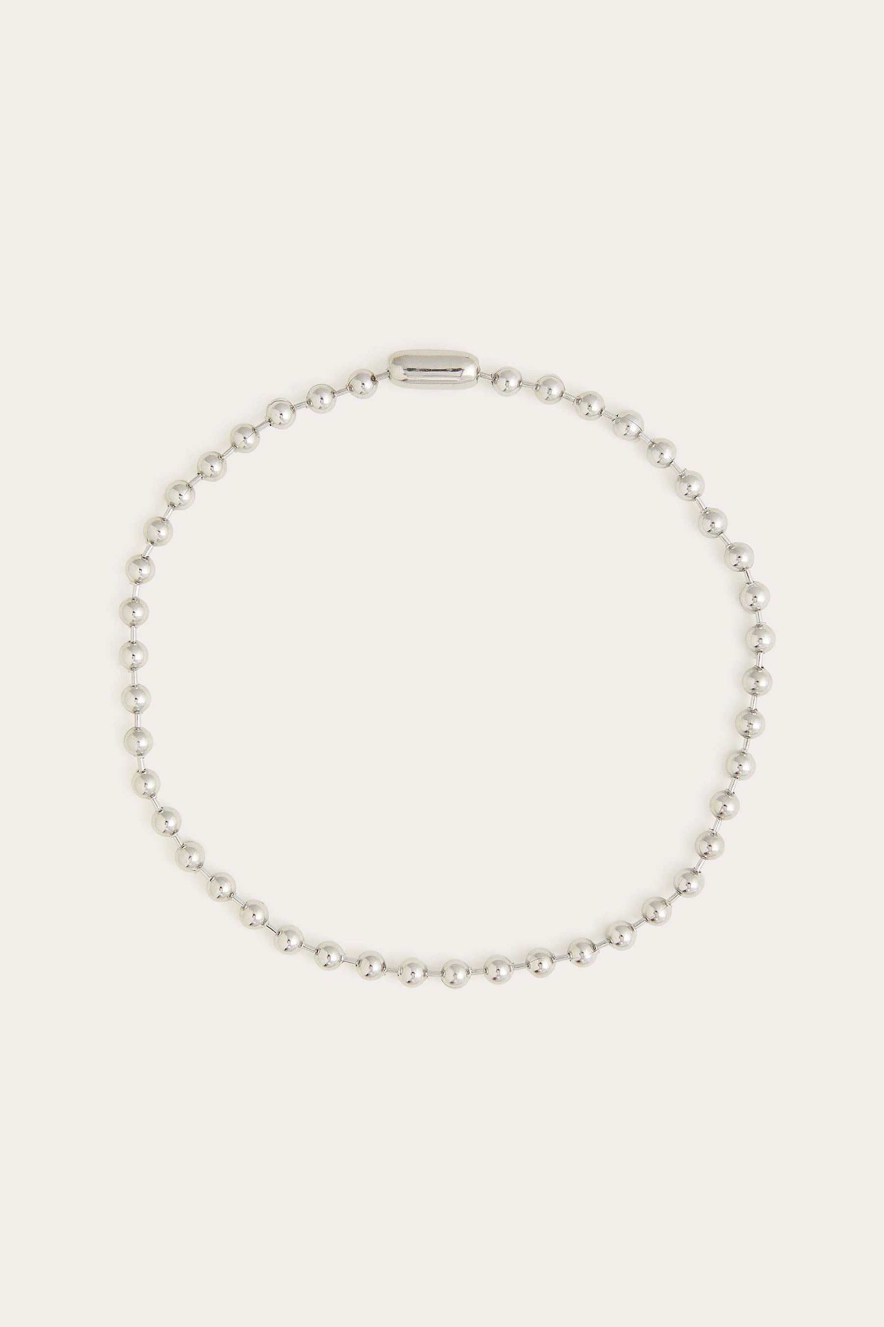 Silver Jackson Necklace