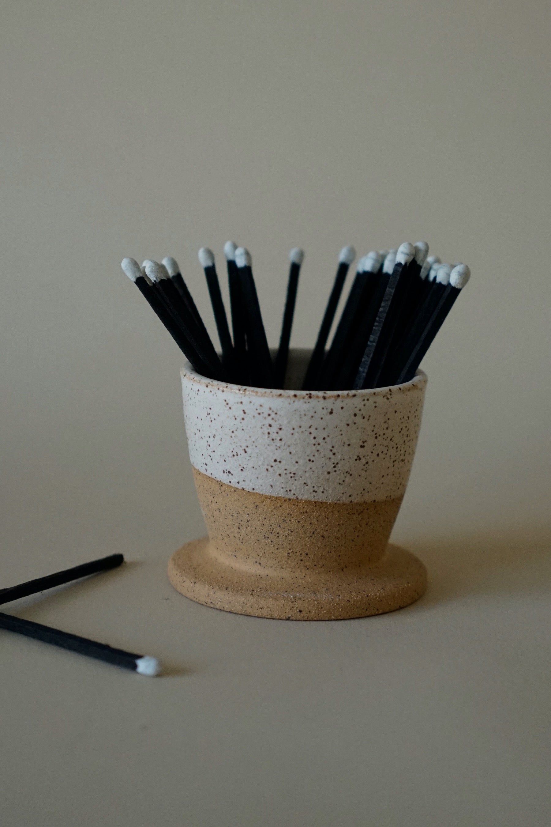 Coconut Match Holder