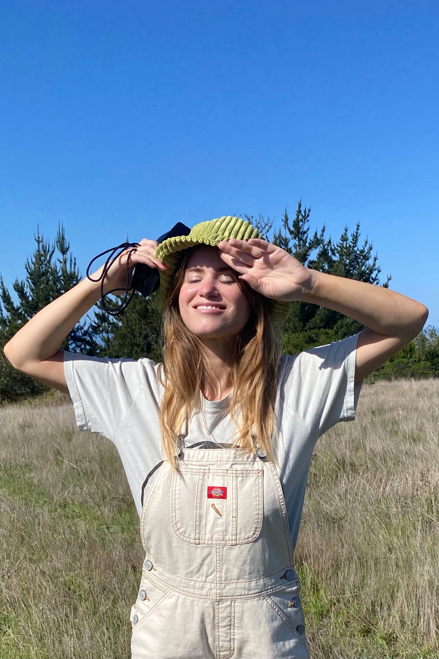 Natural Roll Hem Shortalls