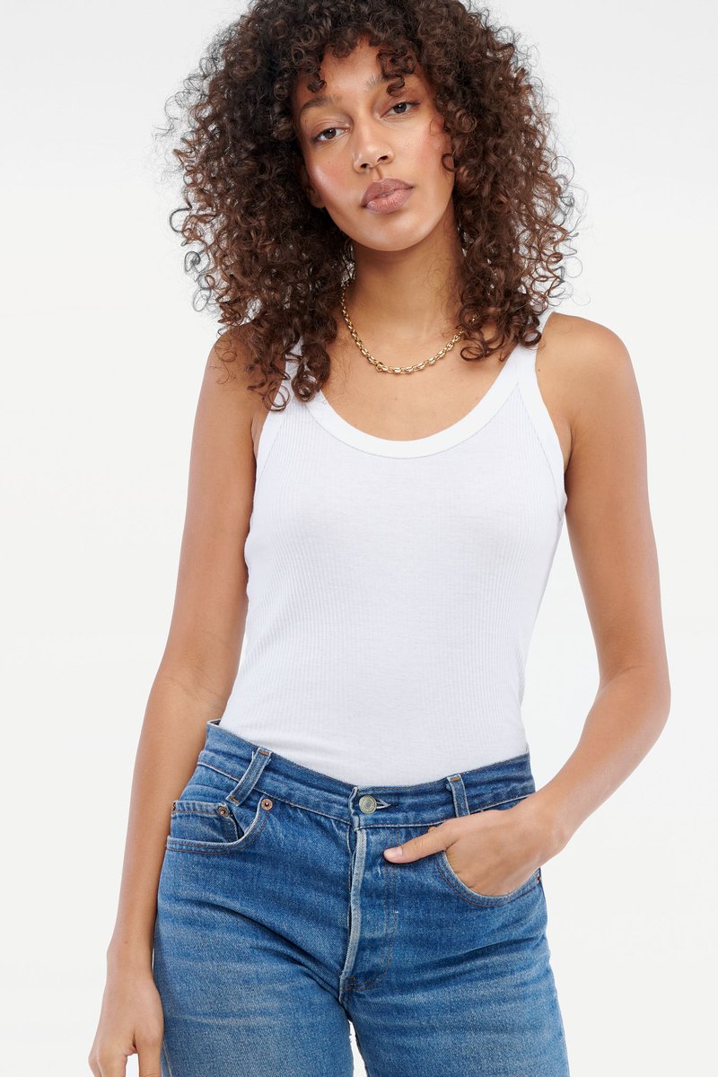 Maya Tank - Whitewash