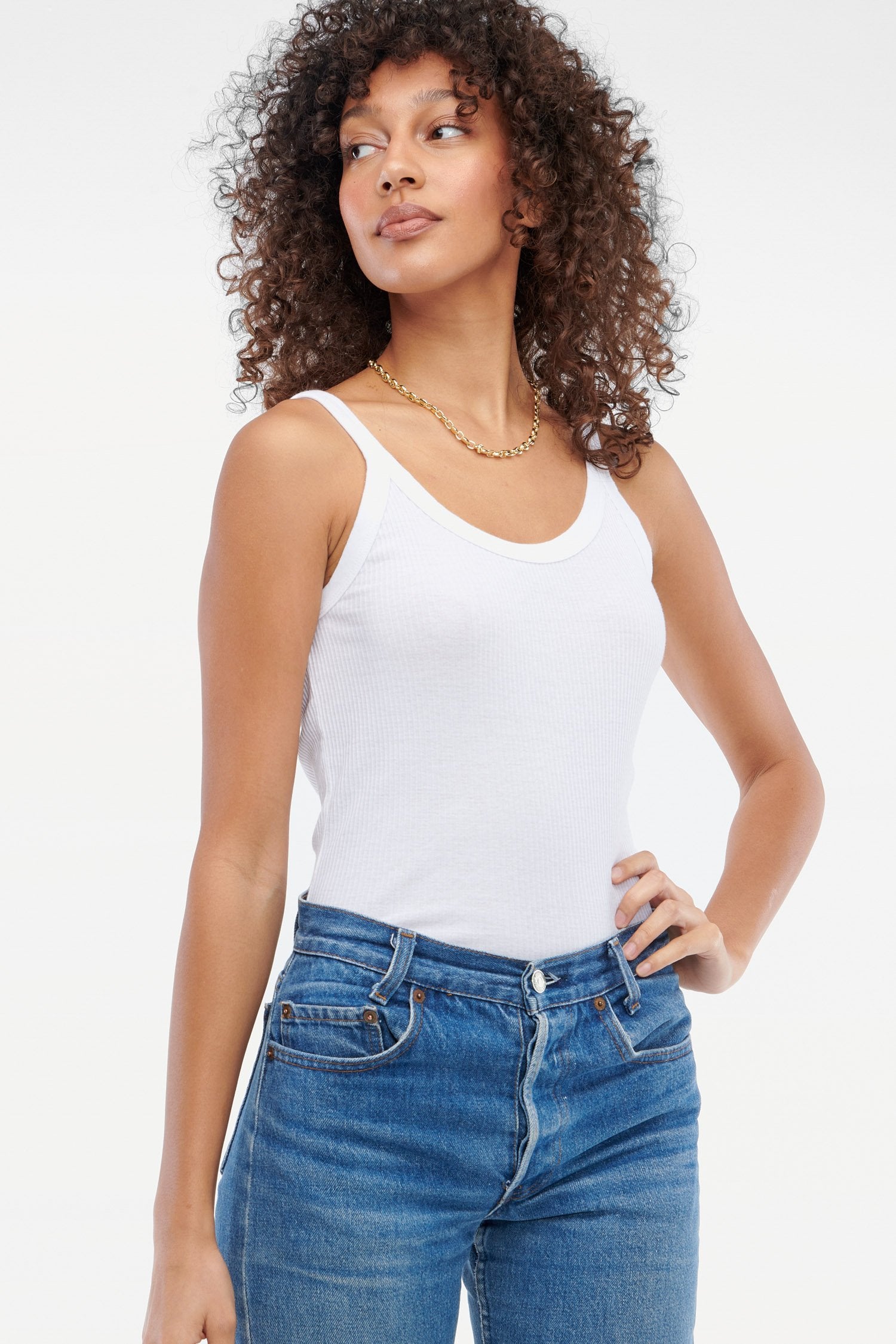 Maya Tank - Whitewash