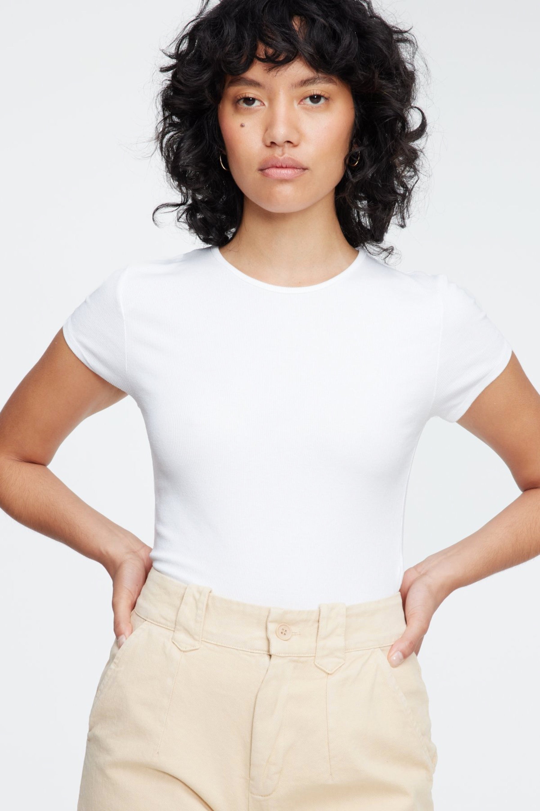 Quincy Tee - Whitewash