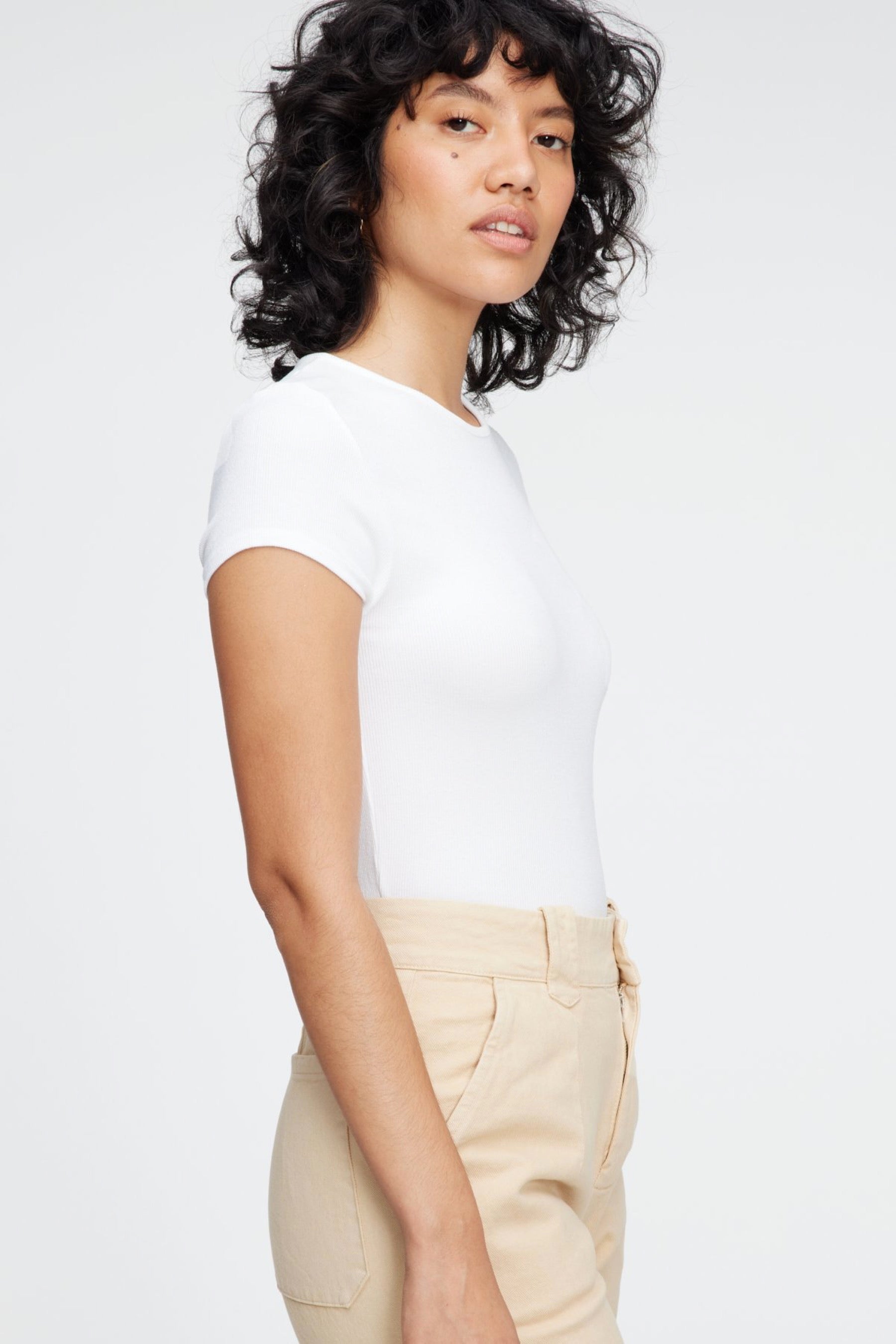 Quincy Tee - Whitewash