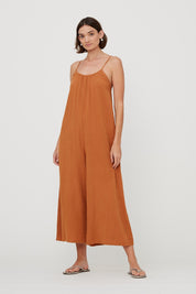 Almond Woodstock Jumpsuit