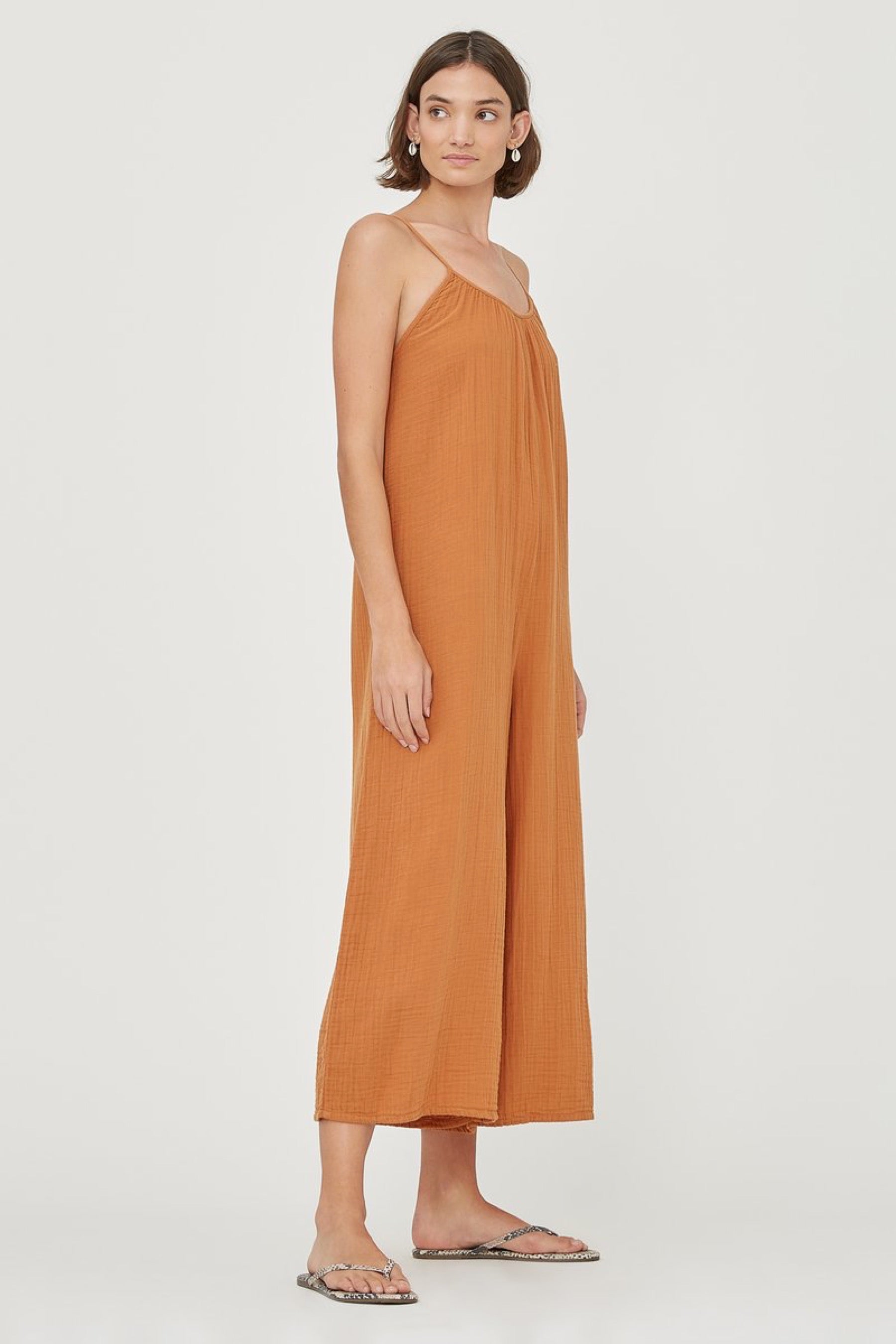 Almond Woodstock Jumpsuit