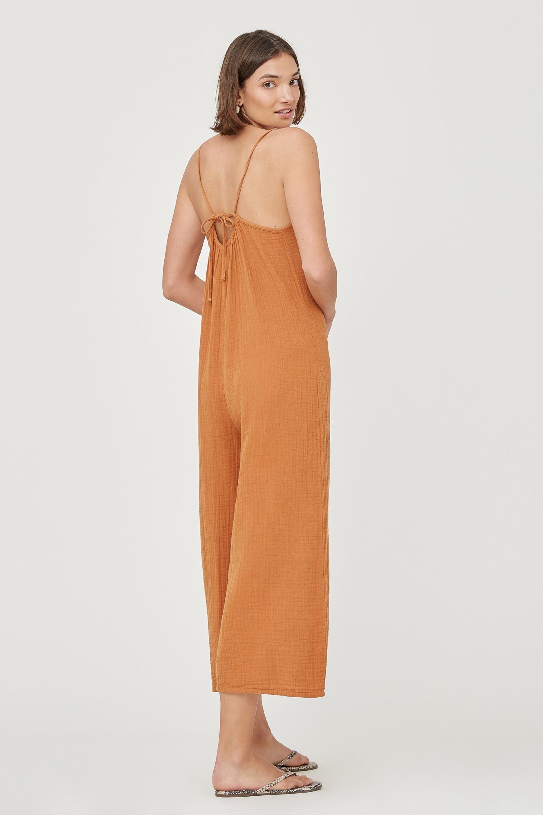 Almond Woodstock Jumpsuit