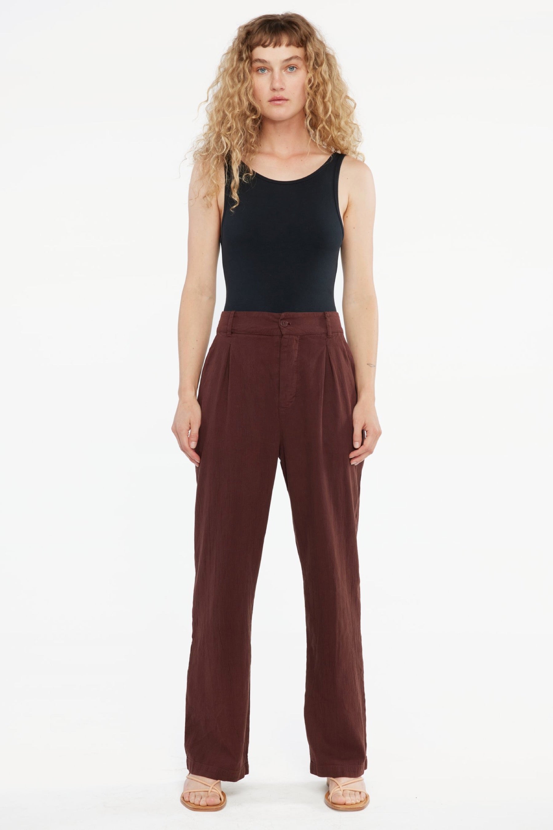 Echo Trouser - Brown