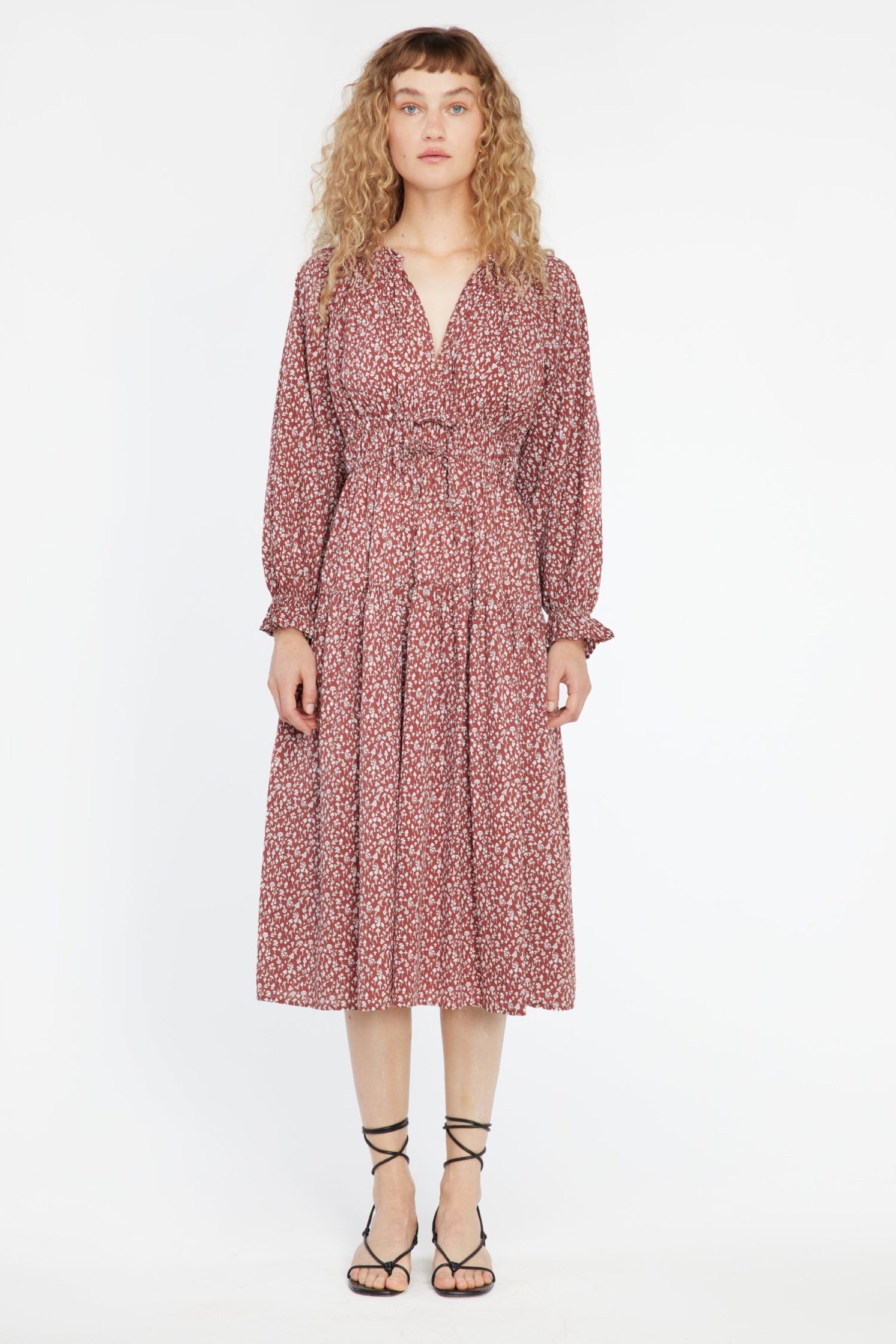 Cocoa Magic Mushroom Dama Dress