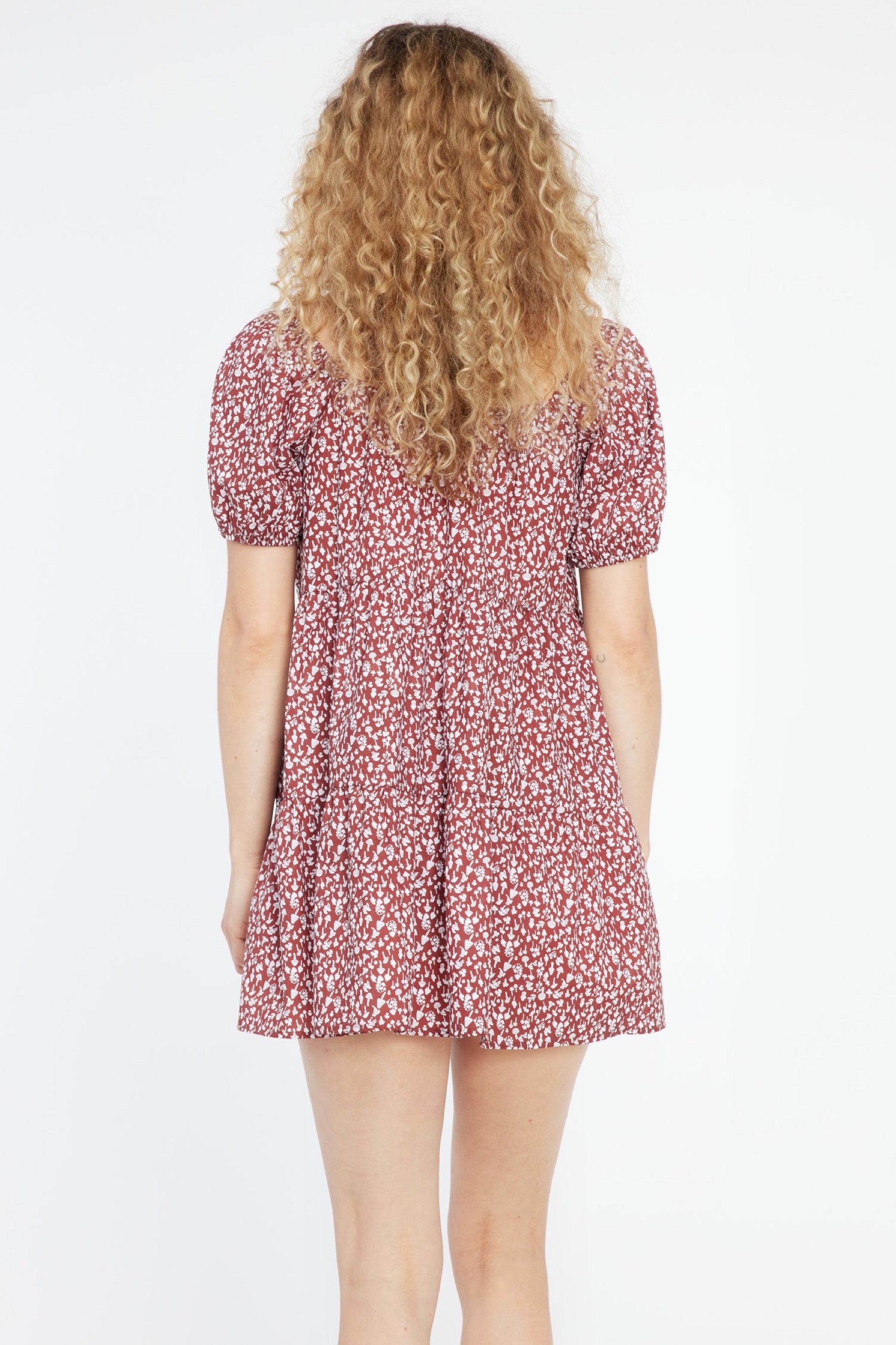 Cocoa Magic Mushroom Playa Dress