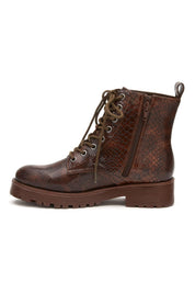 Brown Lotus Boot