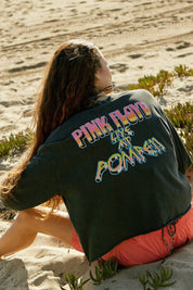 Pink Floyd Pompeii Long Sleeve Crop