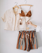 Cereal Linen Safari Shirt
