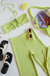 Melon Knit String Trousers