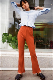 Cognac Bec Bell Pant