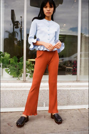 Cognac Bec Bell Pant