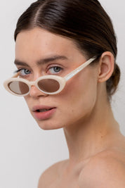 Creme Sylvie Sunglasses