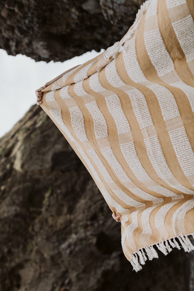 Golden Luella Throw Blanket