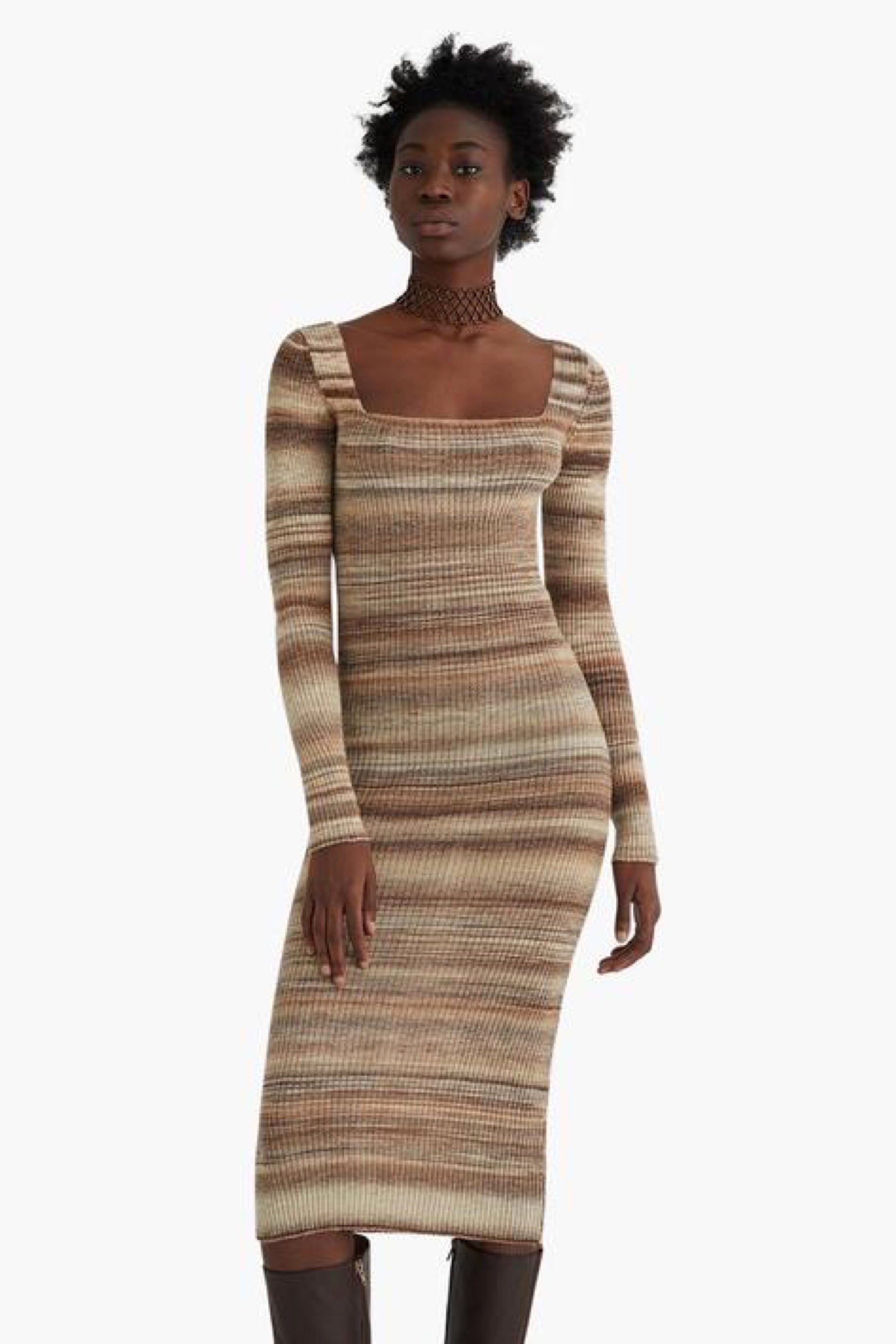 Light Brown Marcela Dress