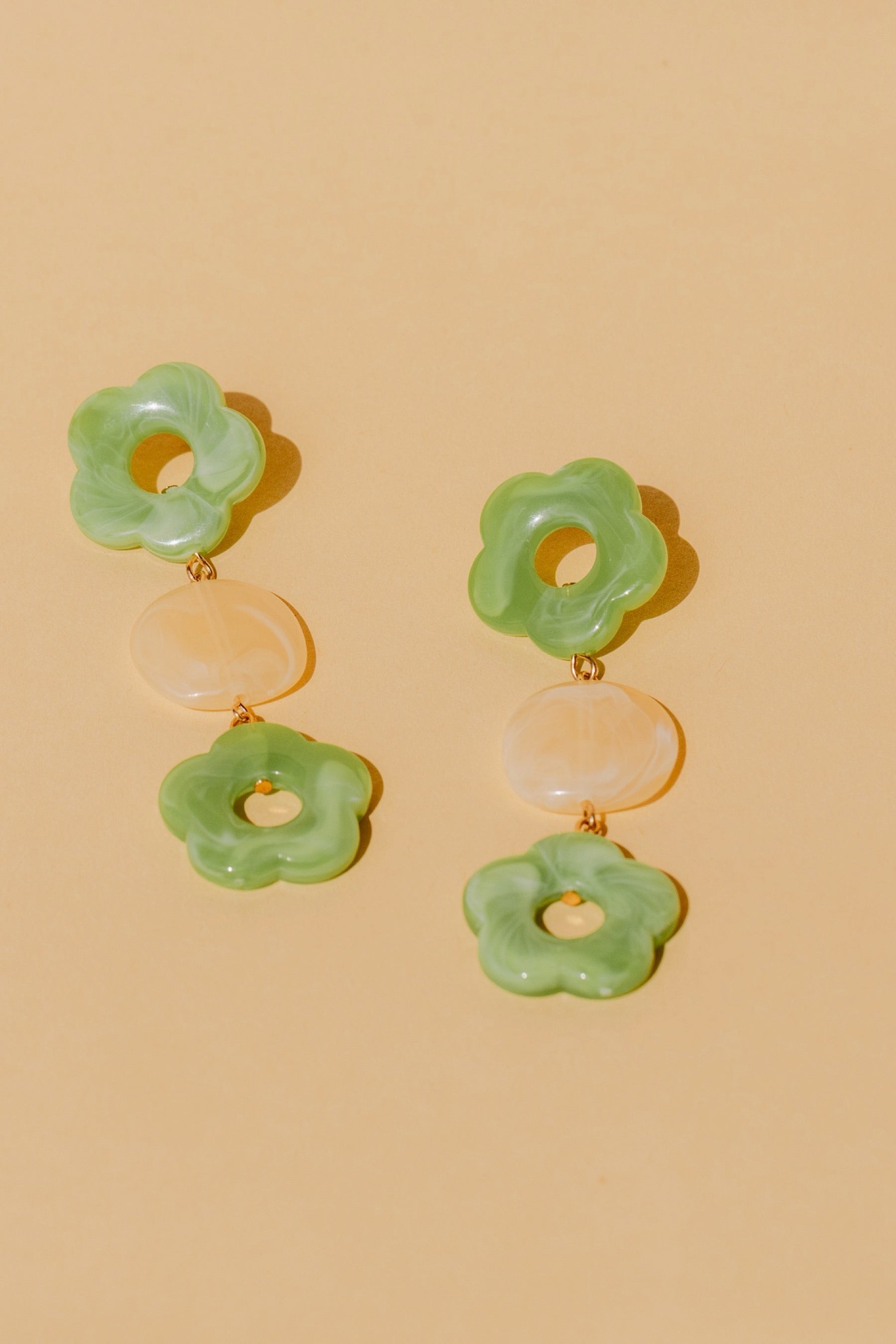 Jade Margaret Earrings