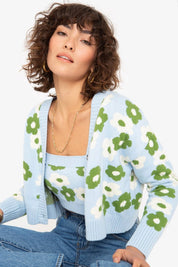 Baby Blue Meg Cardigan Set