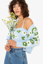 Baby Blue Meg Cardigan Set