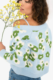 Baby Blue Meg Cardigan Set