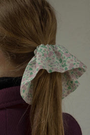 Large Floral Georgia Scrunchie