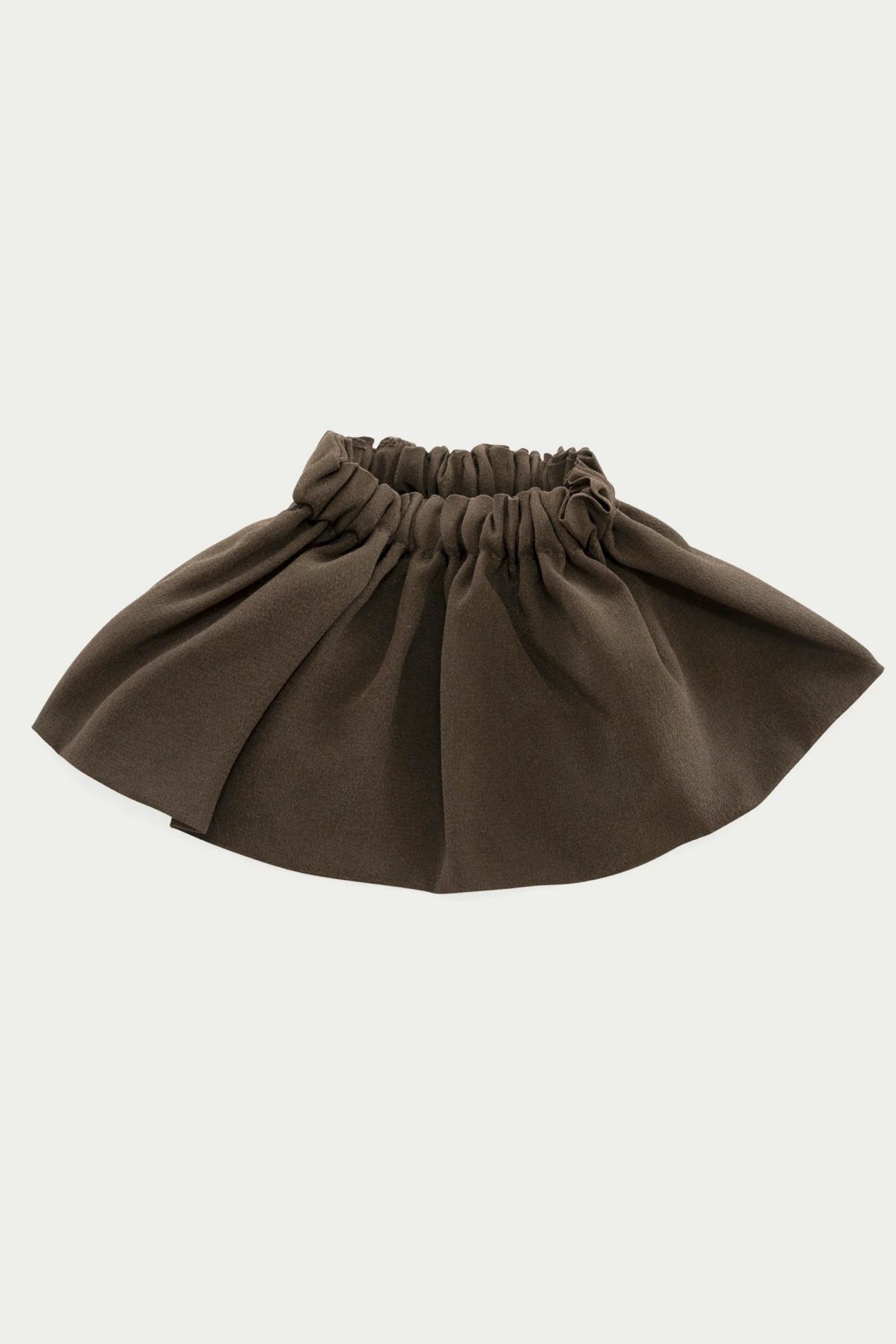 Large Brown Georgia Scrunchie