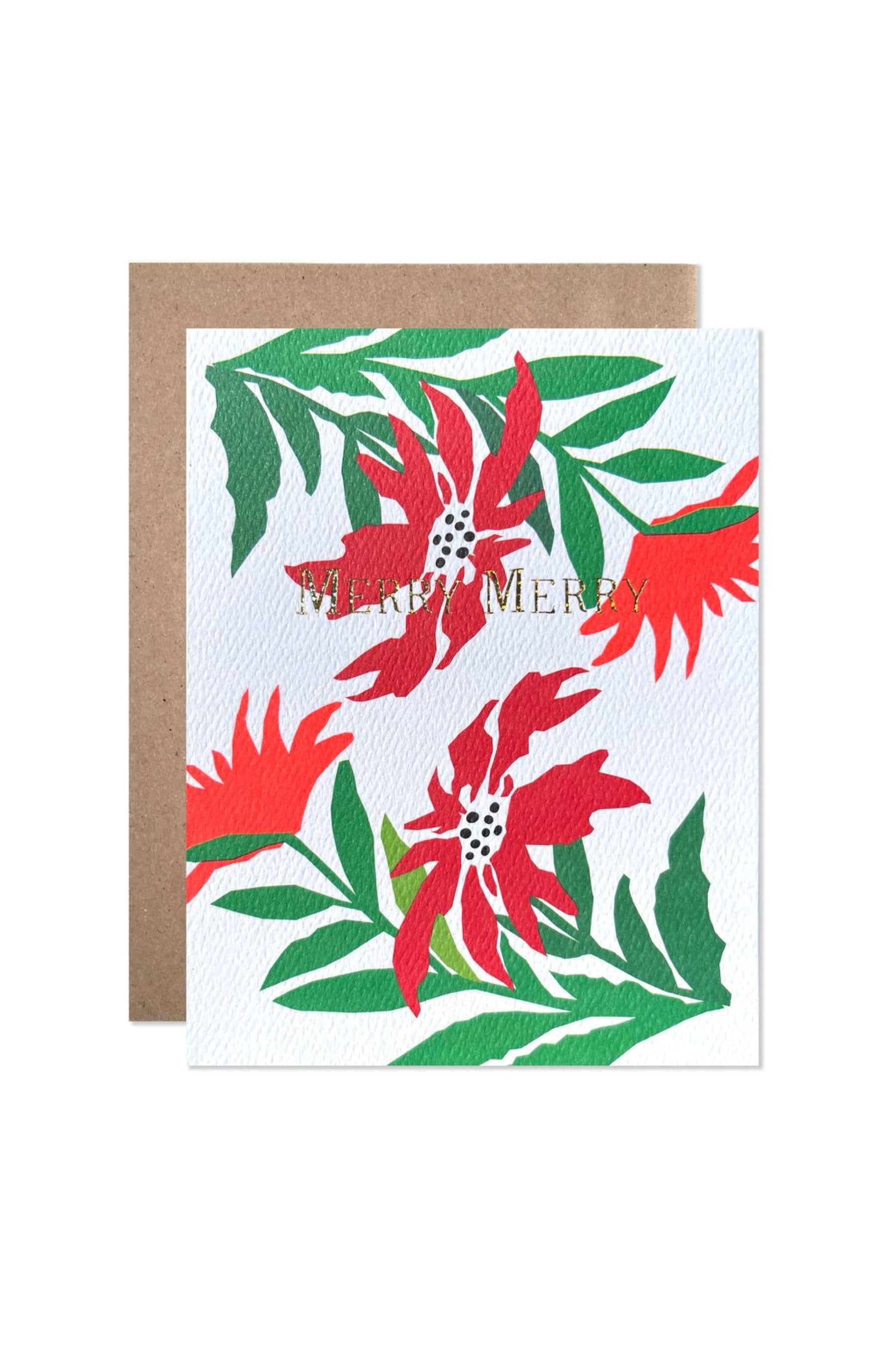 Merry Merry Poinsettia