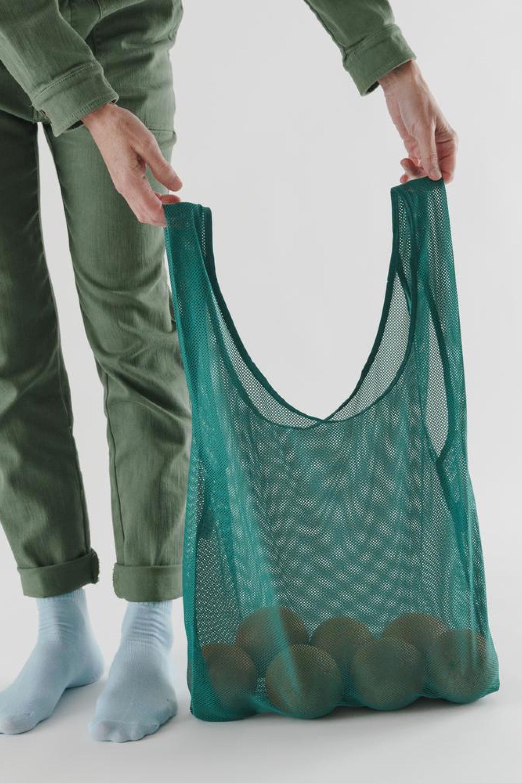 Malachite Mesh Baggu